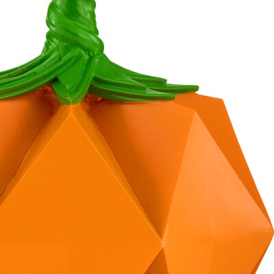 National Tree Company 6" Oragami Style Orange Pumpkin Figurine (PG11-24H23B003)