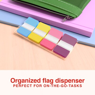 Staples Tabs, 1" Wide, Assorted Colors, 88 Tabs/Pack (ST62897)