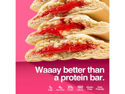 Legendary Foods Strawberry Protein Pastry, 2.2 oz., 10/Box (10090)