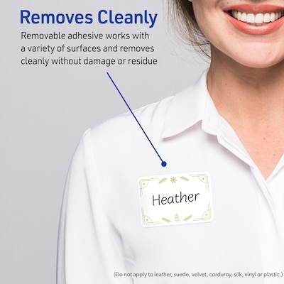 Avery Rectangle Multipurpose Labels, 2-1/3" x 3-3/8", White, 80/Pack (19479370633)