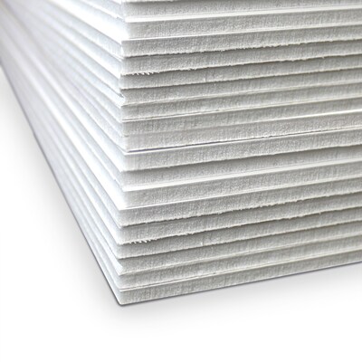 Flipside Foam Board, 24 x 18, White, 25/Pack (18240-25)