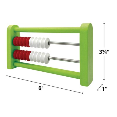 Teacher Created Resources 20-Bead Wooden Mini Rekenreks, 4/Pack (TCR20129)