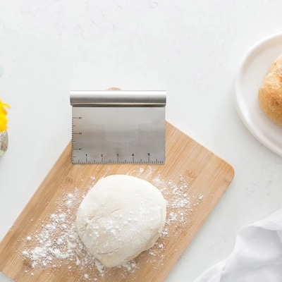Better Houseware Stainless Steel Dough Scraper/Cutter (BTH120)