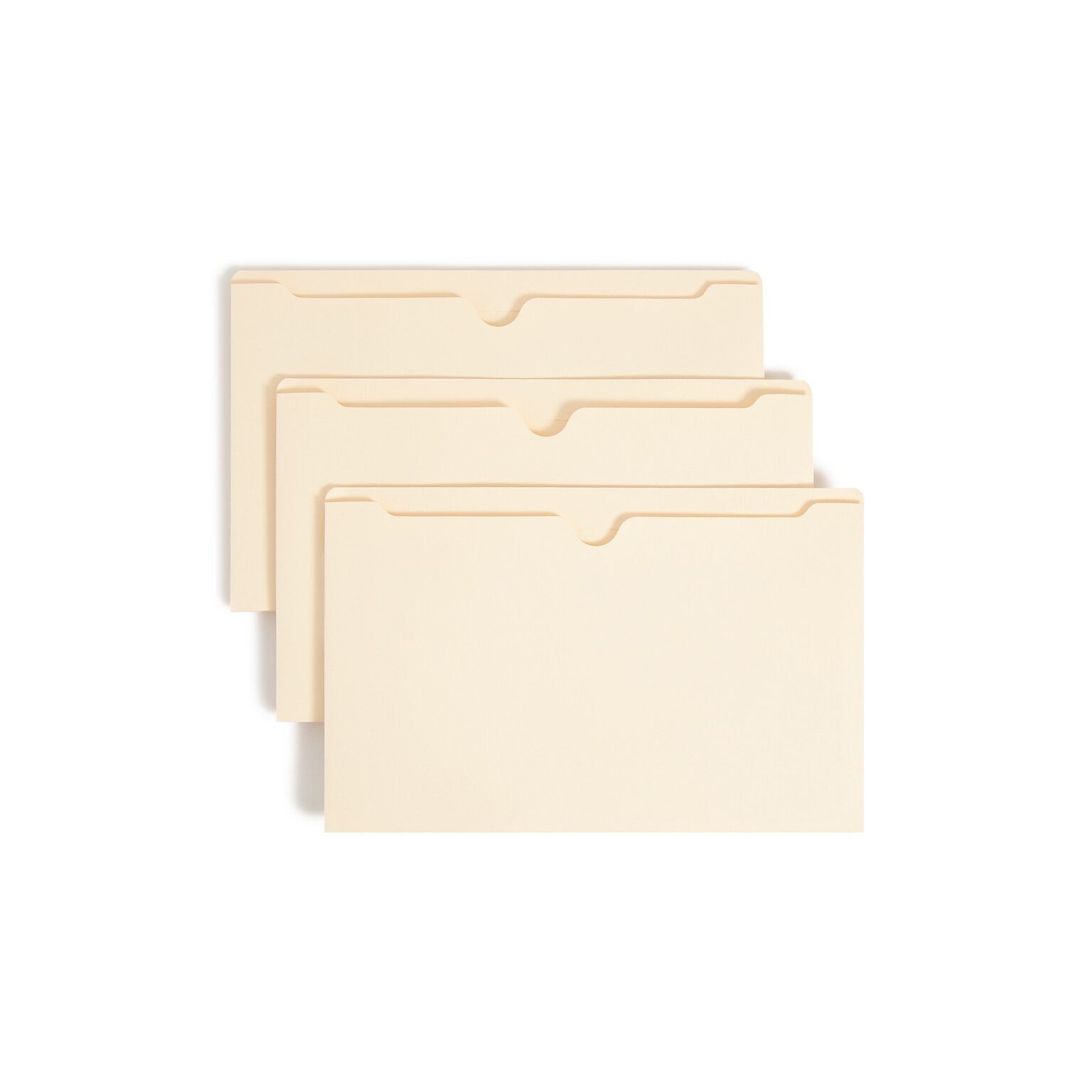 Smead Recycled Reinforced File Jacket, 2 Expansion, Legal Size, Manila, 50/Box (76560)
