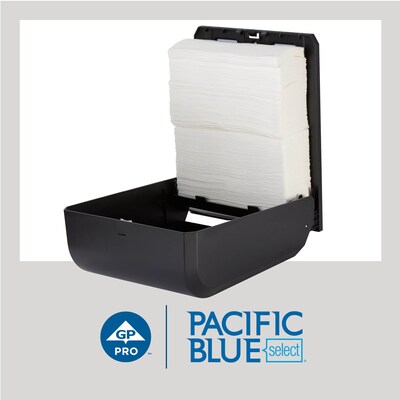 Pacific Blue Select Recycled Multifold Paper Towels, 2-ply, 125 Sheets/Pack, 16 Packs/Carton (21000)
