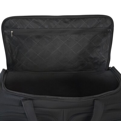 U.S. Army ROMEO 31" Polyester Telescoping Travel Duffel with Wheels, Black (USLROM31BLK)
