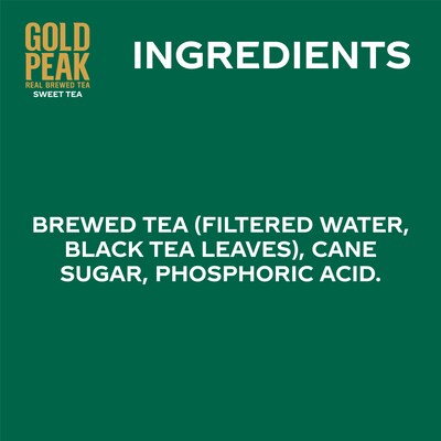 Gold Peak Sweetened Black Tea Bottle, 18.5 fl oz. (83900005757)