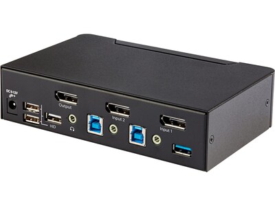 StarTech D86A2-2-PORT-8K-KVM USB DisplayPort 2-Port KVM Switch