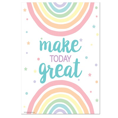 Teacher Created Resources Pastel Pop Positive Posters, Set of 4 (TCR2088703)