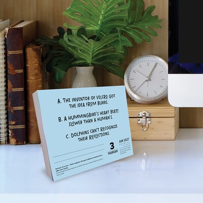 2027 Willow Creek Two Lies and a Truth 5.4" x 6.2" Day-to-Day Calendar (65068)