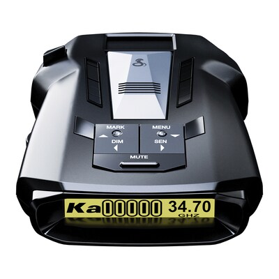 Cobra RAD 700i Premium Detection Radar/Laser Detector with Bluetooth, Black (0180012-1)
