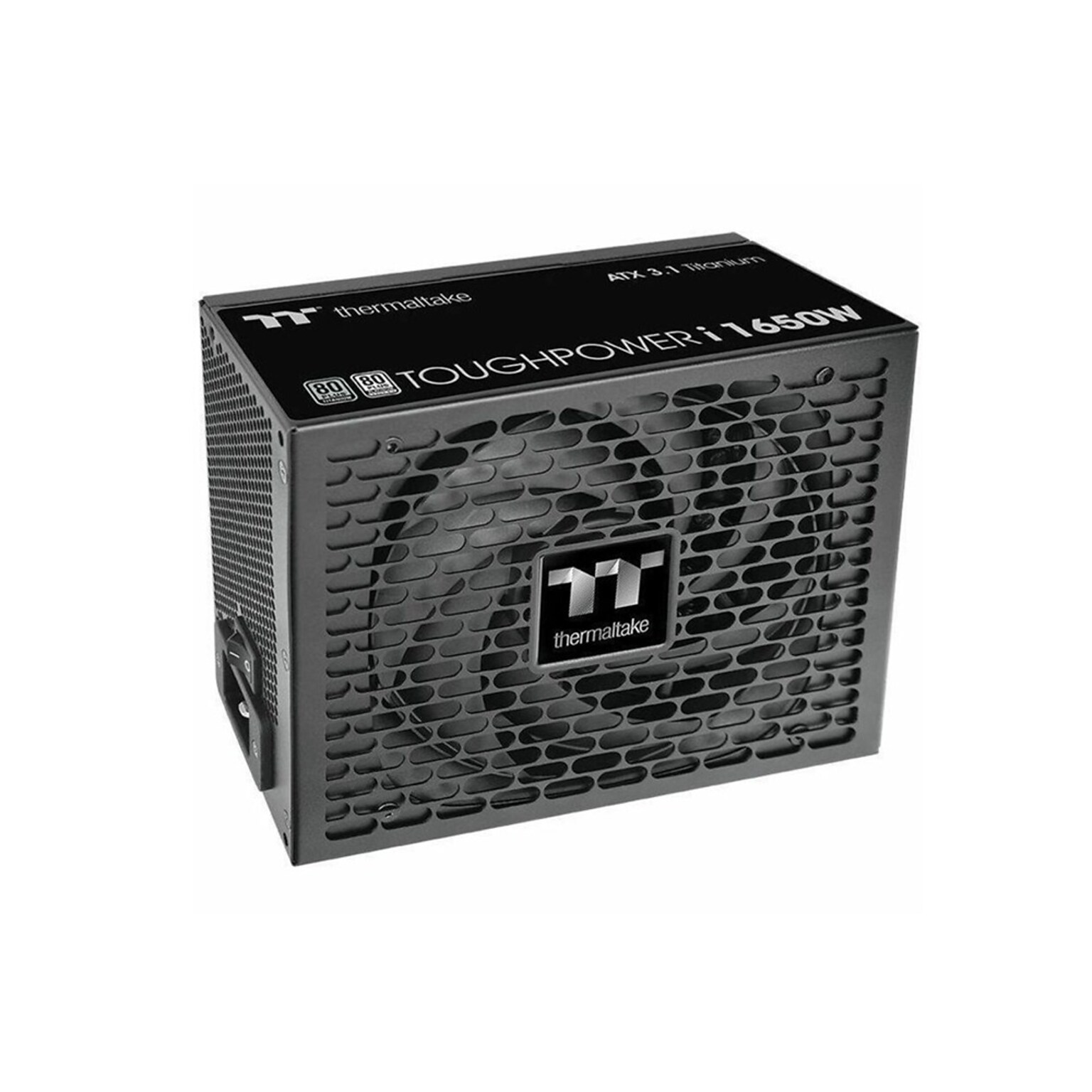 Thermaltake Toughpower 1650W ATX 3.1 80 PLUS Titanium ATX Power Supply, Black (PS-TPI-1650FNFDTU-1)