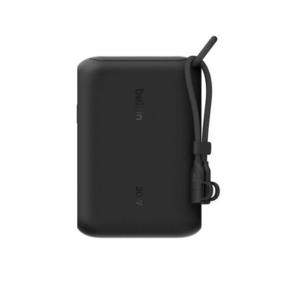 Belkin BoostCharge Power Bank, 10K, Black (BPB027FQBK)