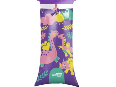 WeCare Dinosaurs Kids Disposable Emesis Bag for Nausea and Motion Sickness, Multicolor (WC-EMES-D-5