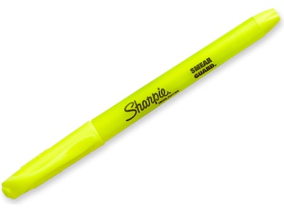Sharpie Stick Highlighter, Chisel Tip, Yellow, 4/Pack (1770695)