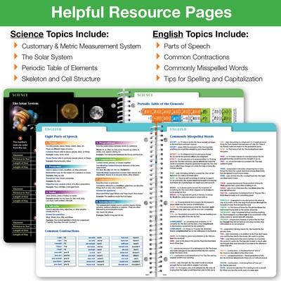 2026-2027 Global Printed Products Rainbow Silhouette 8.5" x 11" Academic Year Weekly & Monthly Student Planner
