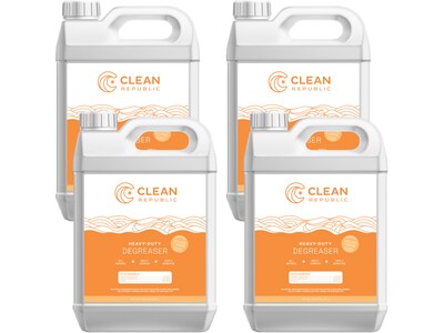 Clean Republic Heavy-Duty Degreaser, 1 Gal., 4/Carton (CH-911)