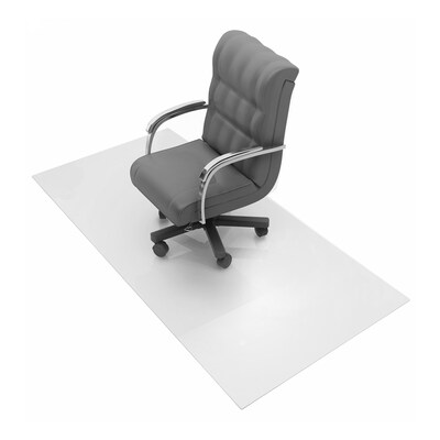 Floortex Cleartex  Cleartex Advantagemat Hard Floor Chair Mat, 48" x 79", Clear (1220025EV)