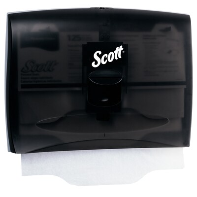 Scott Seat Cover Dispenser, Half-Fold, Black (09506)