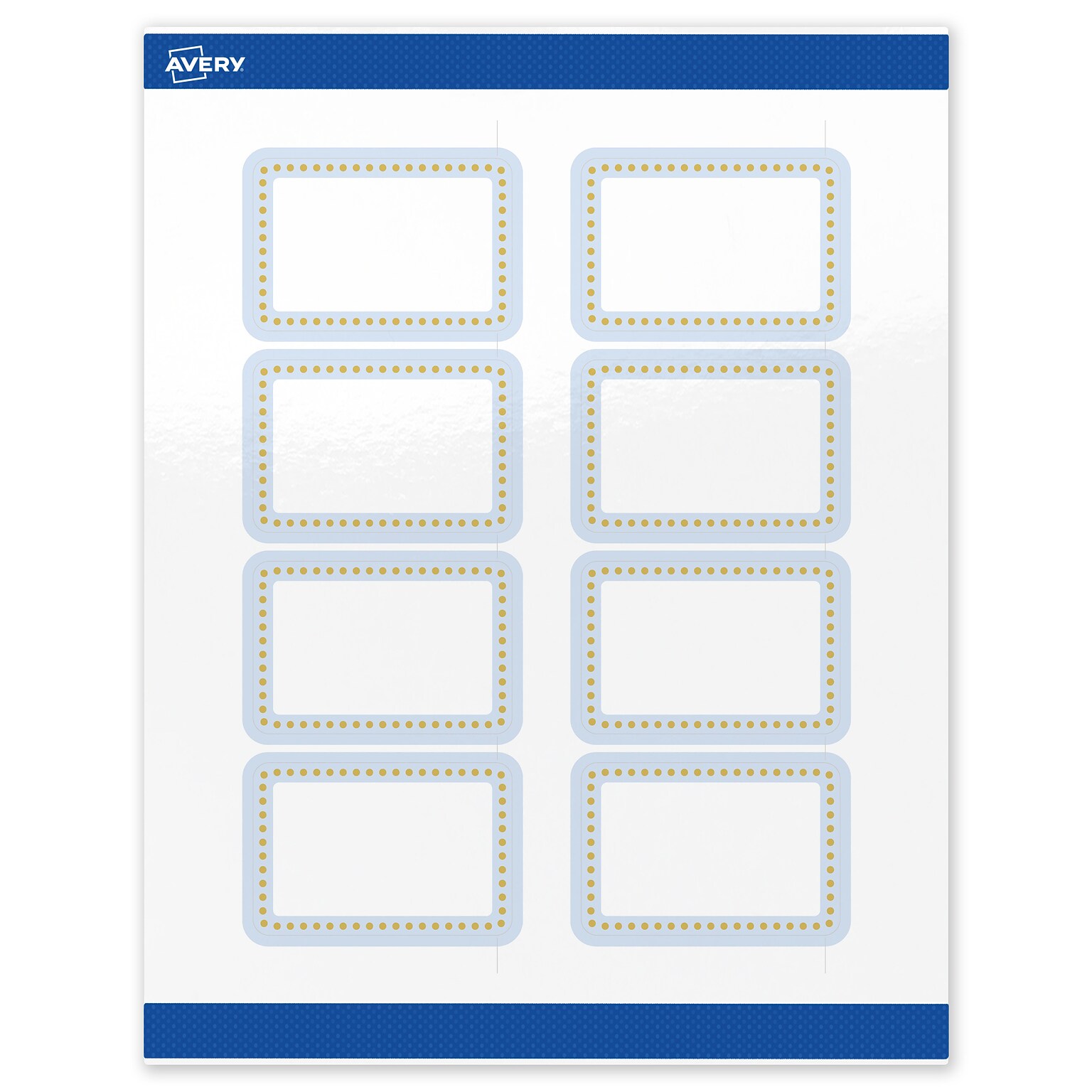 Avery Laser/Inkjet Rectangle Multipurpose Labels, 2 x 3, White, 80/Pack (S00-DMB)