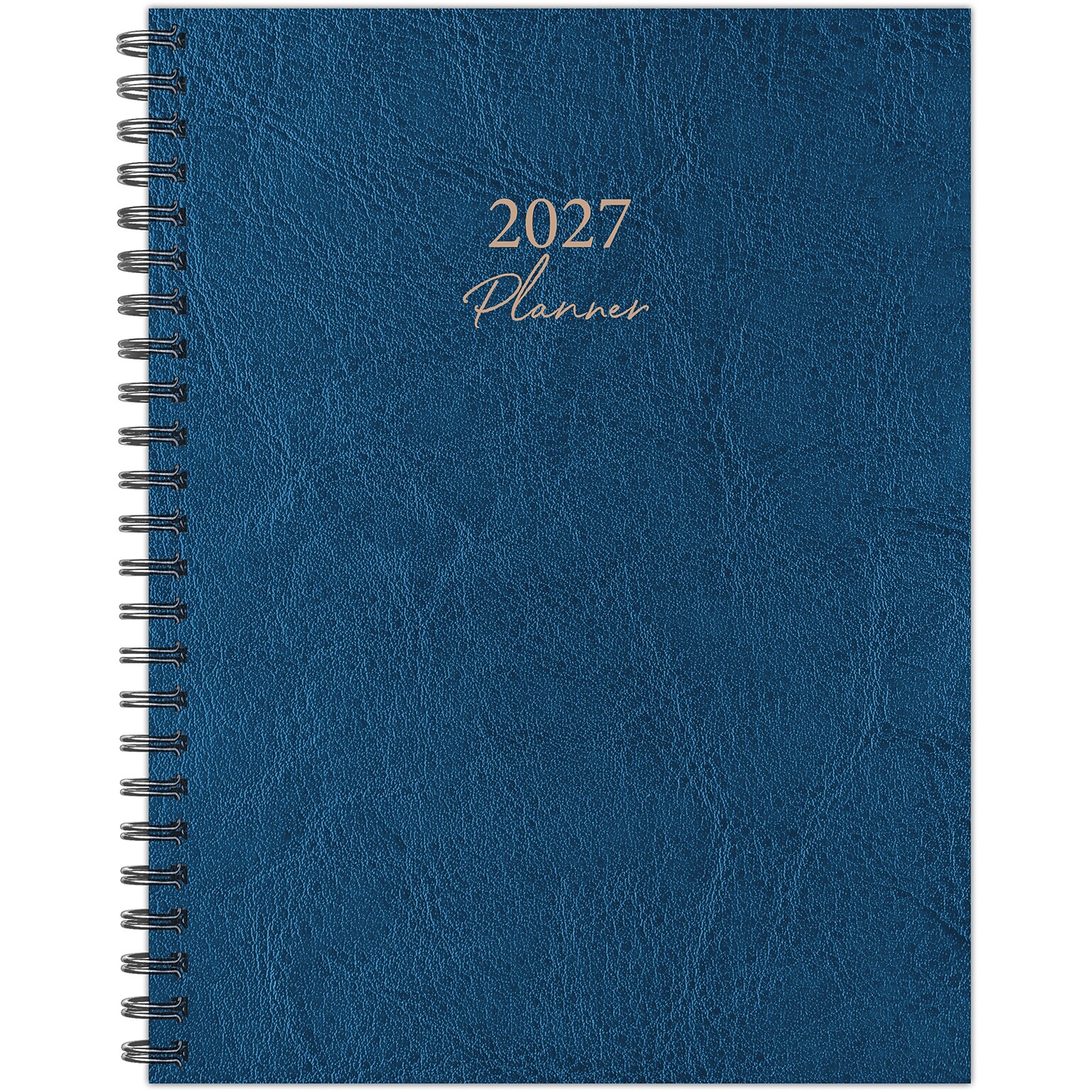 2027 Willow Creek 6.5 x 8.5 Calendar Year Weekly & Monthly Standard Planner, Blue (66324)