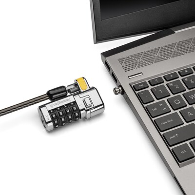 Kensington ClickSafe Universal Combination Laptop Lock, Master Coded (K68106WW)