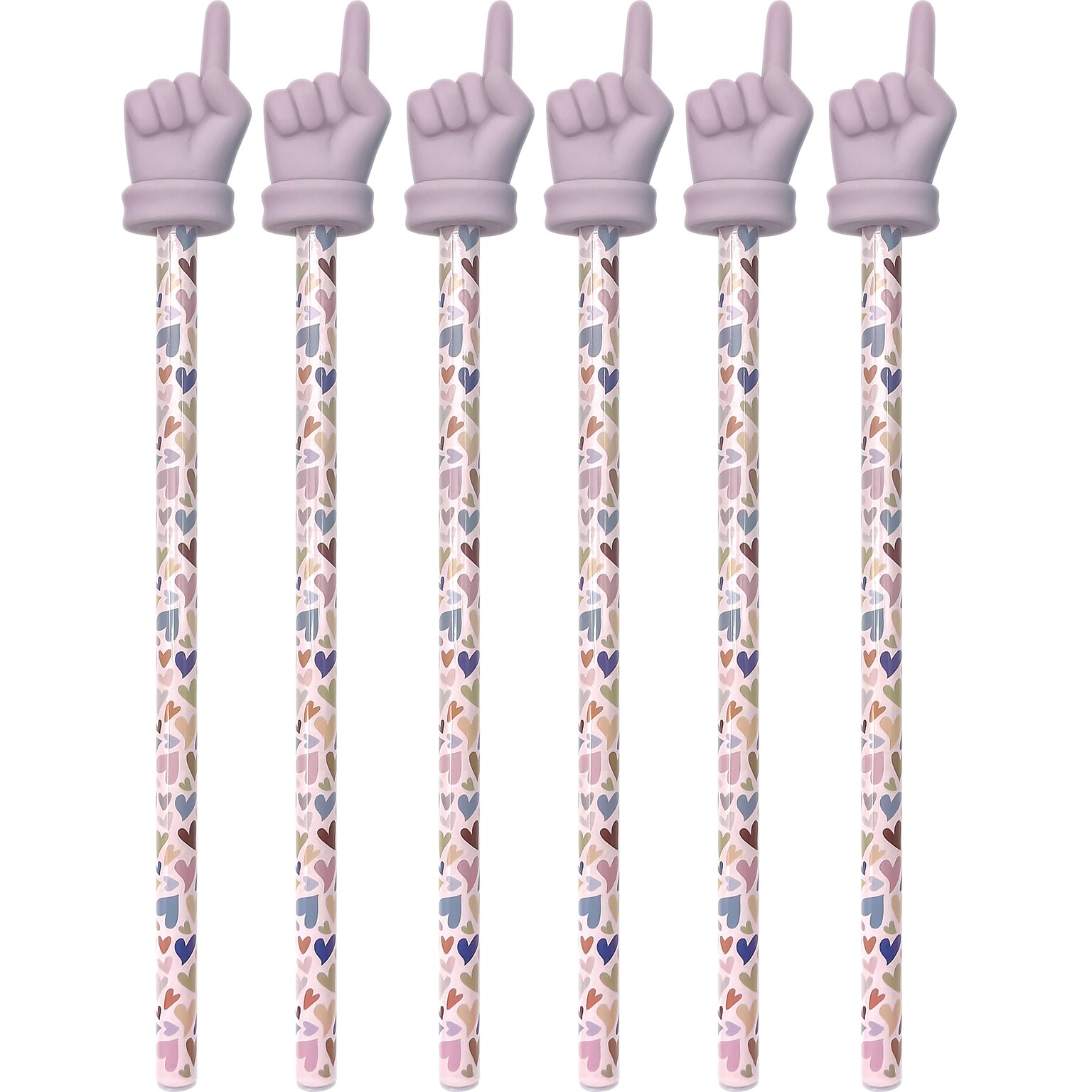 Teacher Created Resources Everyone is Welcome Hearts Hand Pointer, 6/Bundle (TCR20598-6)