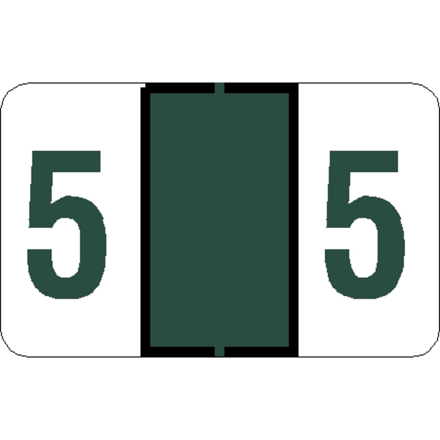 Medical Arts Press Jeter Compatible 5100 Series Numeric Roll Labels, 5