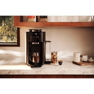 DeLonghi TrueBrew Single-Serve & Automatic Drip Coffee Maker, Stainless Steel CAM51025M