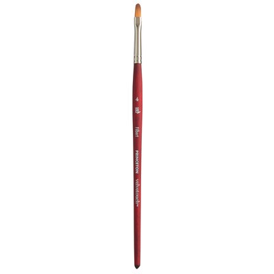 Princeton Velvetouch Short Handle Mixed Media Synthetic Filbert Brush, 3/Pack (PBXP3950FB4-3)