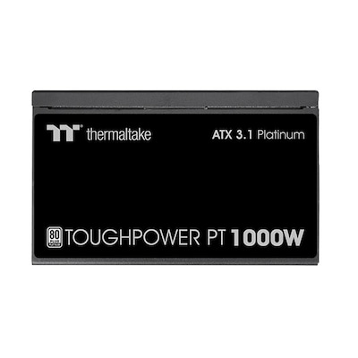 Thermaltake Toughpower PT 1000W ATX 3.1 80 PLUS Platinum ATX Power Supply, Black (PS-TPP-1000FNFAPU-1)