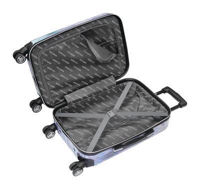 Steve Madden 3 pc luggage set on spinners