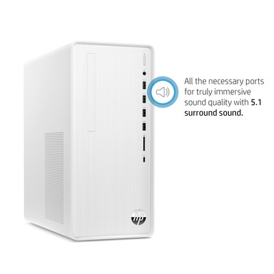 HP Pavilion Desktop Computer, Intel Core i5-12400, 12GB RAM, 256GB SSD, Mouse & Keyboard Included, Windows 11 Home