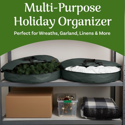 DTX Intl Wreath Storage Bag, Green (83-DT5570)