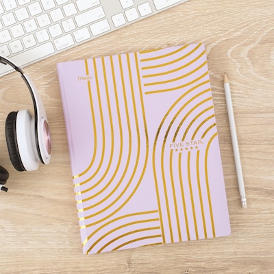 Five Star Style 1-Subject Composition Notebooks, College Ruled, 150 Sheets, Purple (850111F-AMZ)