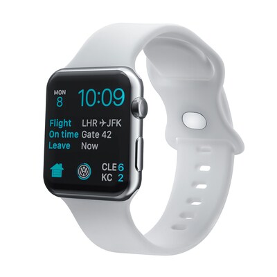 LAX Silicone Band for Apple Watch, White