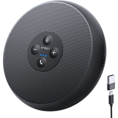 EMEET OfficeCore M1A Speakerphone, Black (EMM1AB-LD)