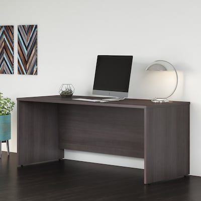 Bush Business Furniture Studio C 72"W Office Desk, Storm Gray (SCD272SG)