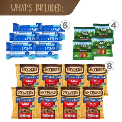 Break Box Pros Snack Mix, Variety Pack, 61/Box (700-00025)