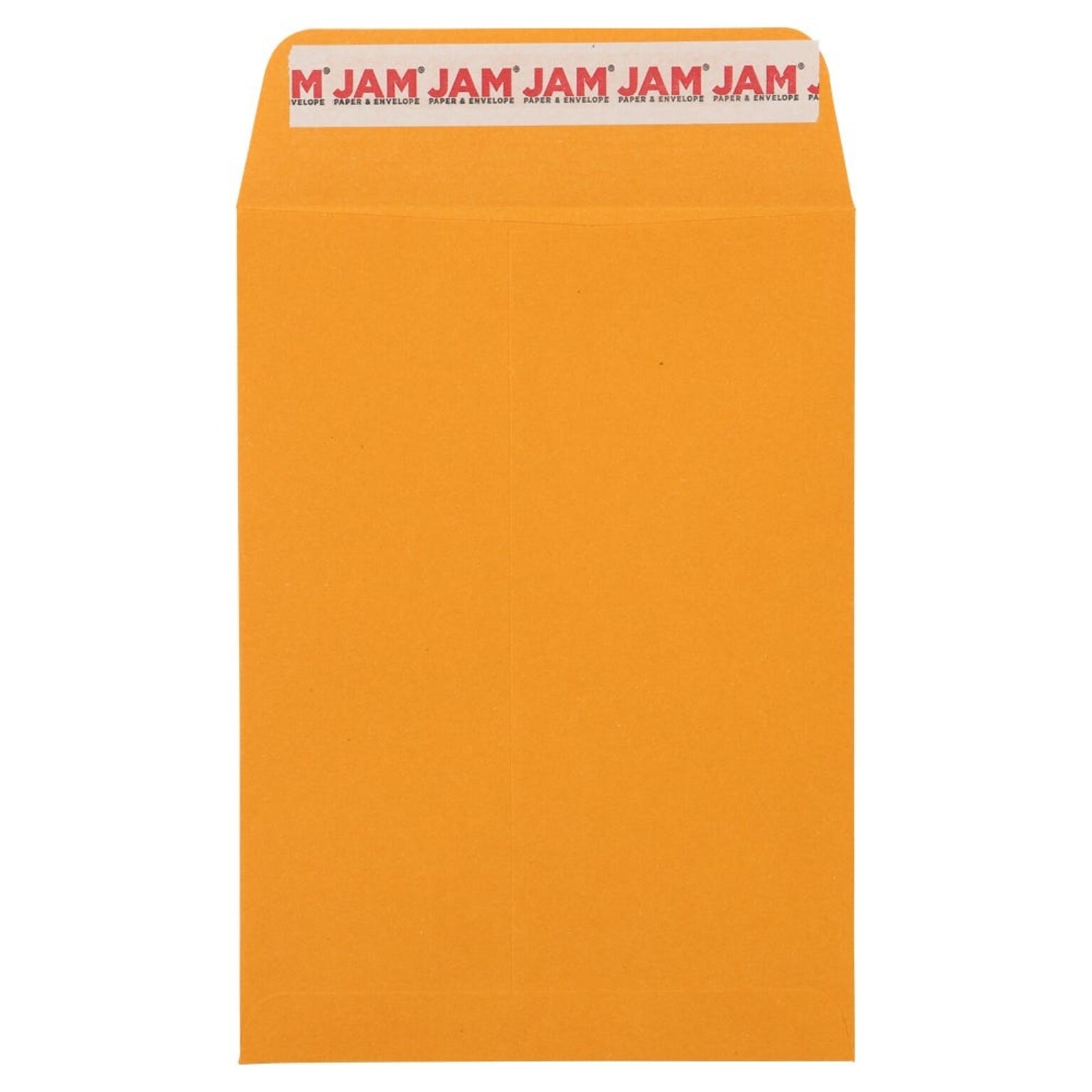 JAM PAPER Self Seal Catalog Envelopes, 5 1/2 x 7 1/2, Brown Kraft Manila, 100/Pack (400238465D)
