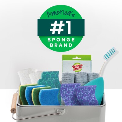 Scotch-Brite Odor Resist Heavy Duty Sponge, 6 Sponges/Pack (30306-4)