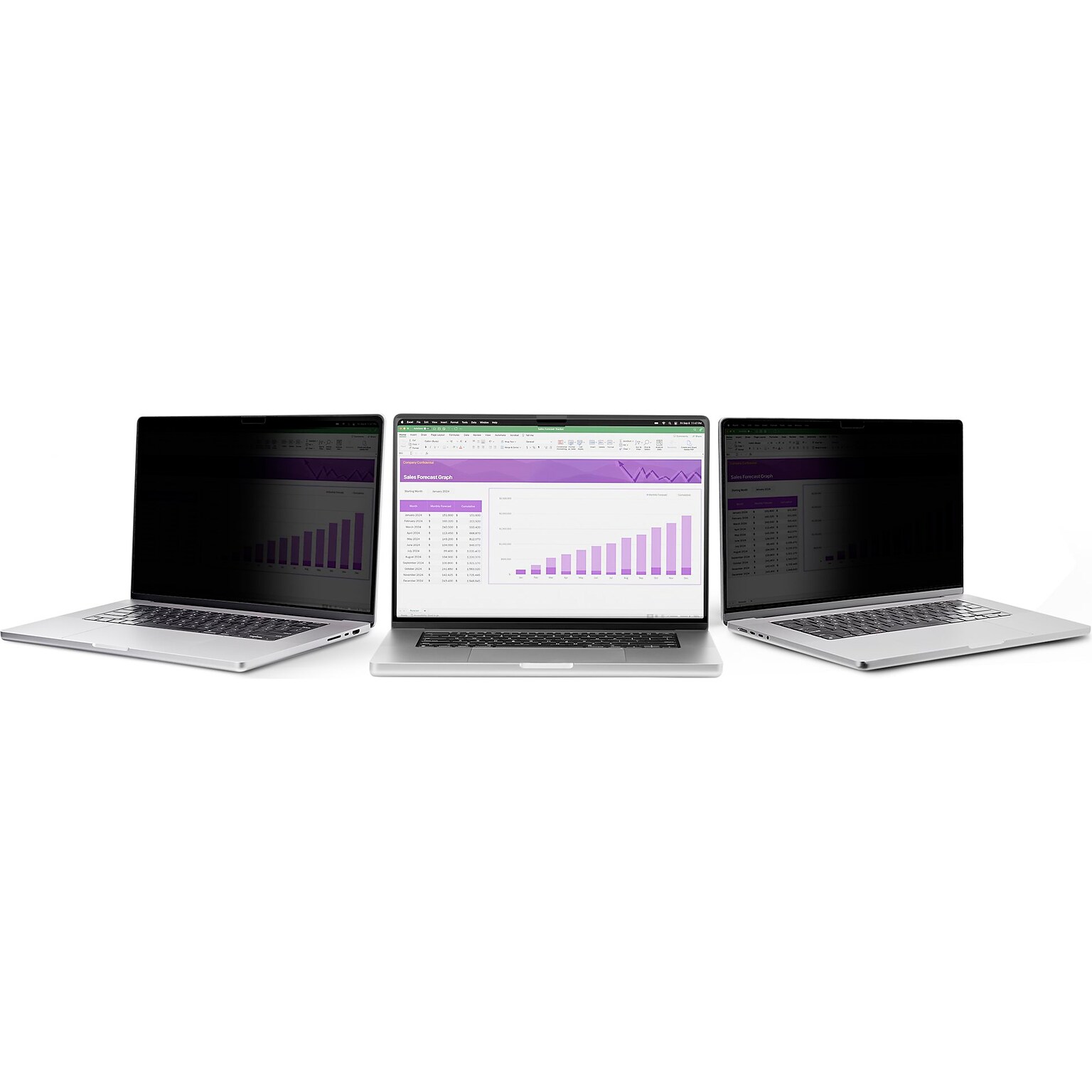 StarTech Anti-Glare Reversible Magnetic Privacy Filter/Protector for 13 MacBook Air M2/M3 Screen (13MAM-PRIVACY-SCREEN)