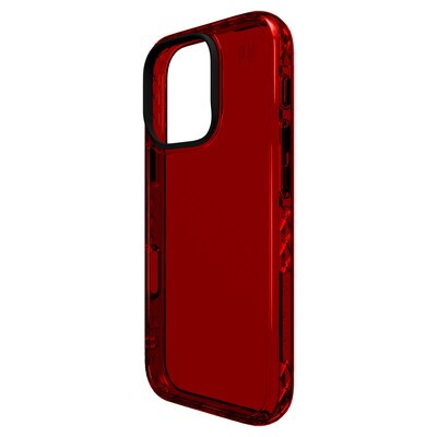 cellhelmet Altitude X Series Phone Case for iPhone 16 Pro, Shock Absorbing, Lava Red (CA-106-LR)