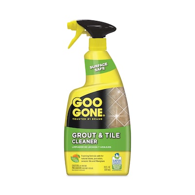 Goo Gone® Grout and Tile Cleaner, Citrus Scent, 28 oz Trigger Spray Bottle