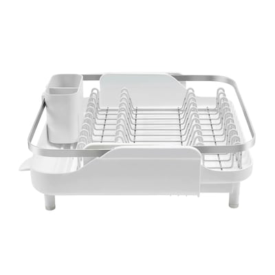 Better Houseware Steel Dish Racks, White (BTH3429)