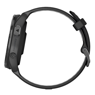 Garmin Forerunner 965 Smartwatch, GPS, 47mm, Carbon Gray & Black Silicone Band (010-02809-00)