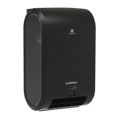 enMotion® Flex Automated Touchless Roll Paper Towel Dispenser by GP PRO, Black, 13.310” W x 8.160” D x 20.830” H (59762)