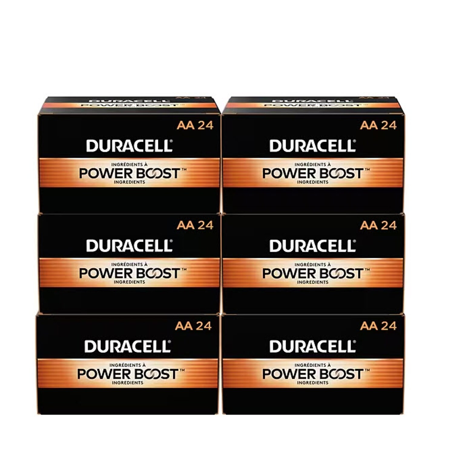 Duracell Coppertop AA Alkaline Battery, 144/Carton (MN1500BKD)