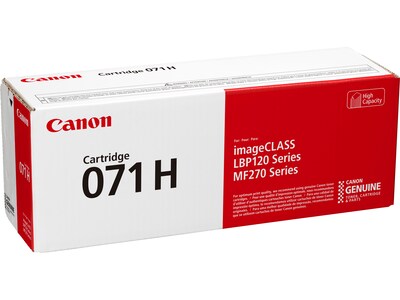 Canon 071 H Black High Yield Toner Cartridge (5646C001)