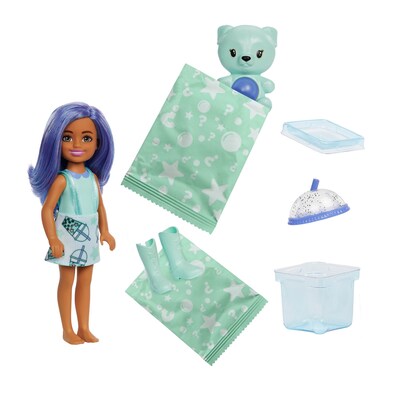 Mattel Barbie Chelsea Pop Reveal Bubble Tea Series Doll (HRK63)